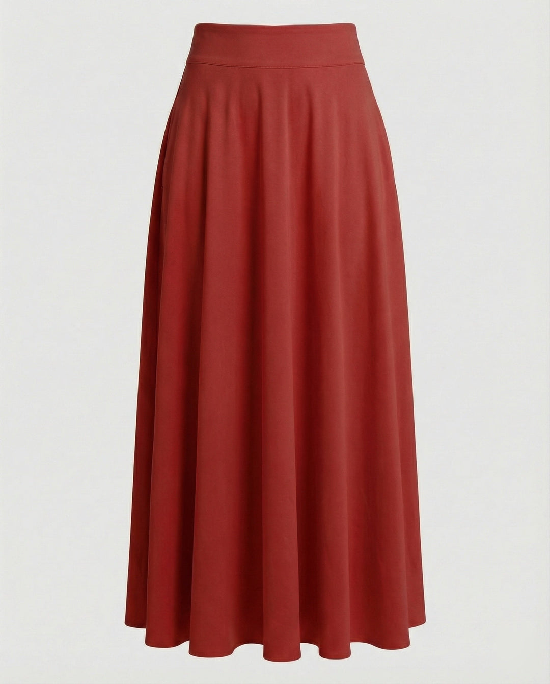 Damen Luftiger Maxi-Rock mit hohem Taillenbund Echoarchiv