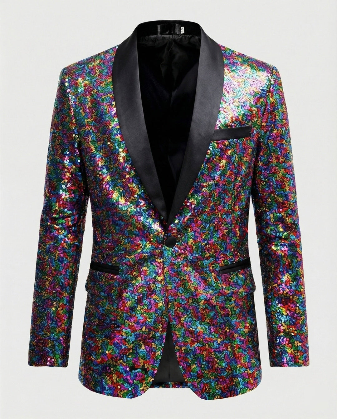 Glamouröser Pailletten Blazer Herren – Valéne