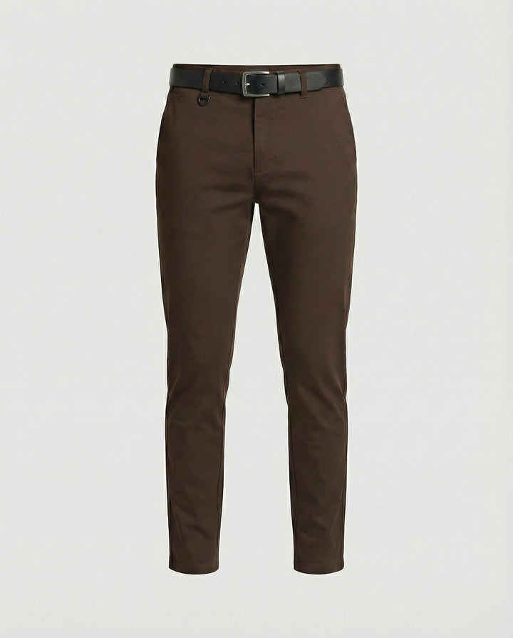 Herren Chinohose Slim Fit bequem – Alveron