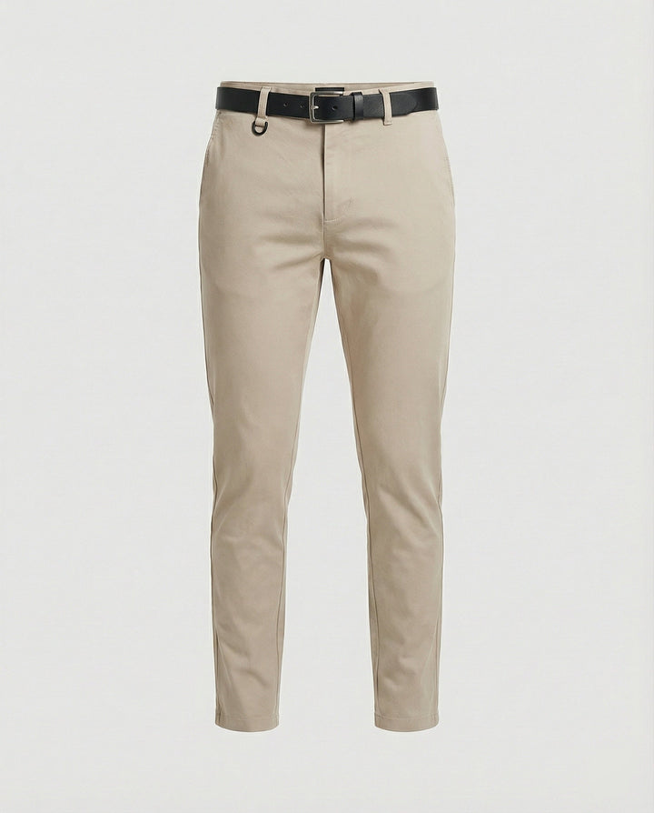 Herren Chinohose Slim Fit bequem – Alveron