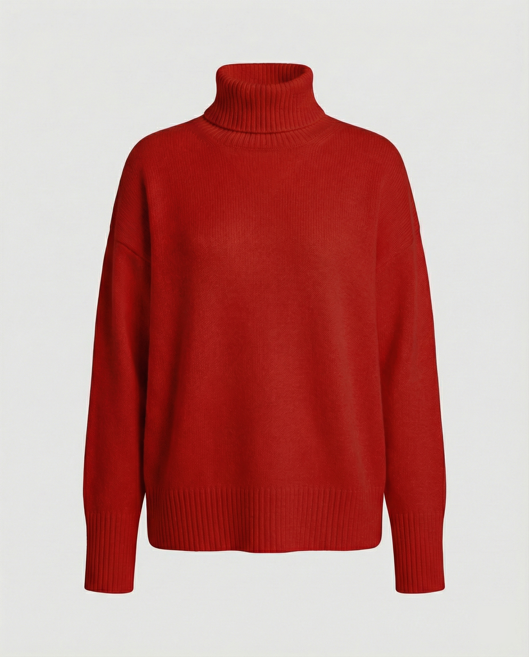 Damen kuscheliger Rollkragenpullover Echoarchiv