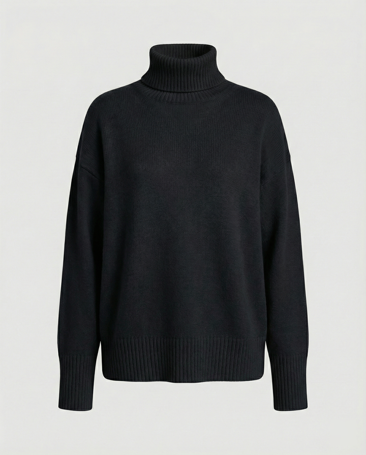 Damen kuscheliger Rollkragenpullover Echoarchiv