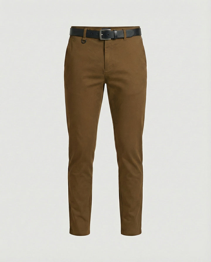 Herren Chinohose Slim Fit bequem – Alveron