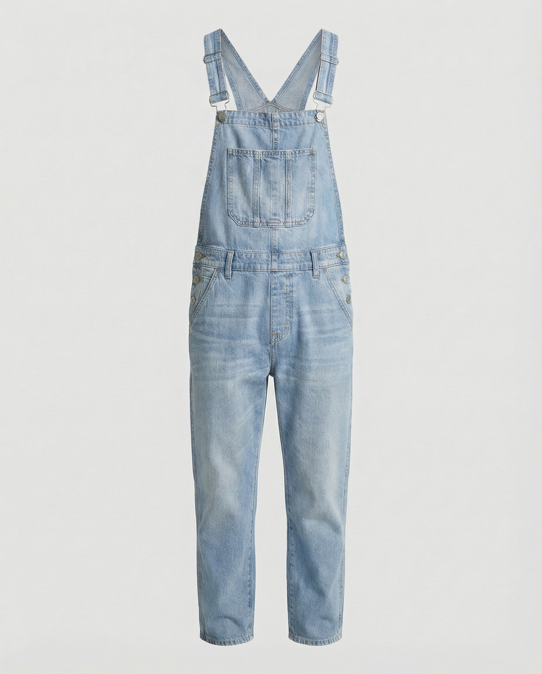 Herren Jeans Latzhose robust mit verstellbaren Trägern – Marzano