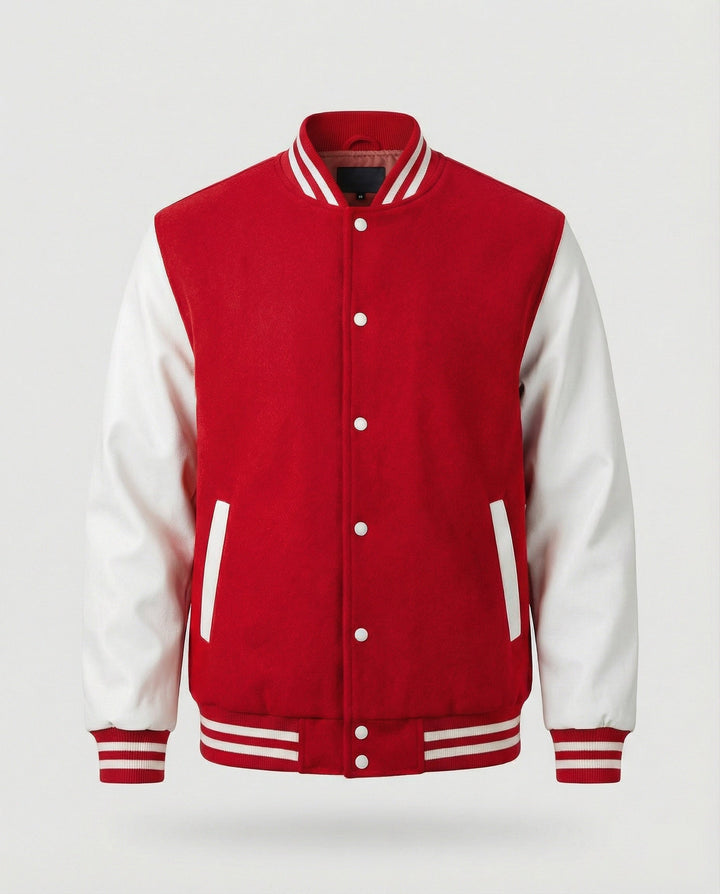 Sportliche Collegejacke Herren