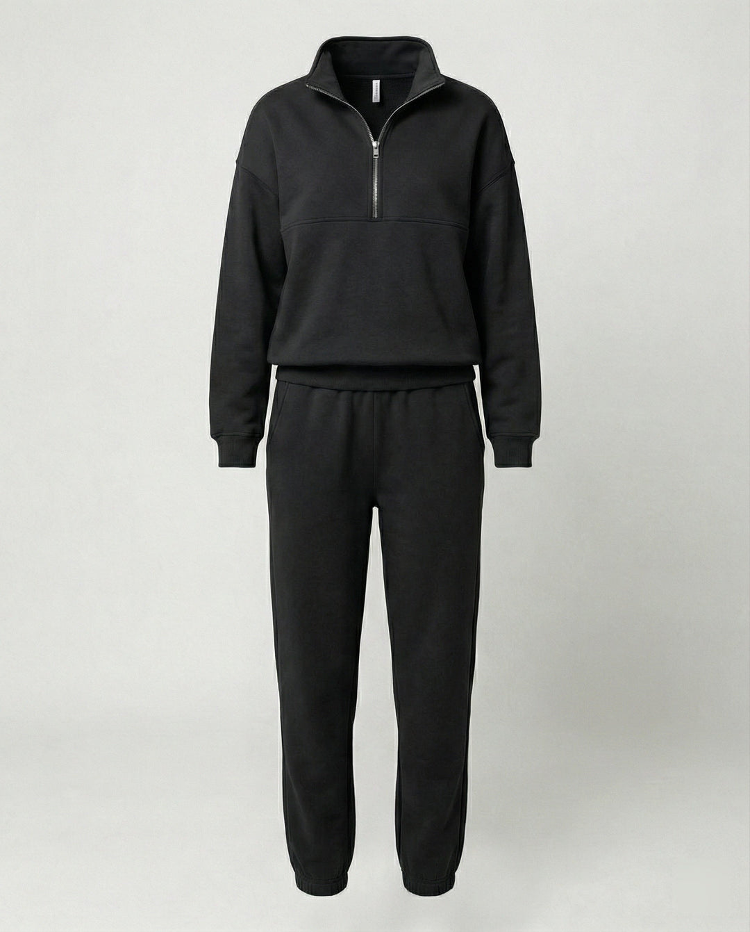 Jogginganzug Damen sportlich mit Zip-Hoodie und Jogginghose