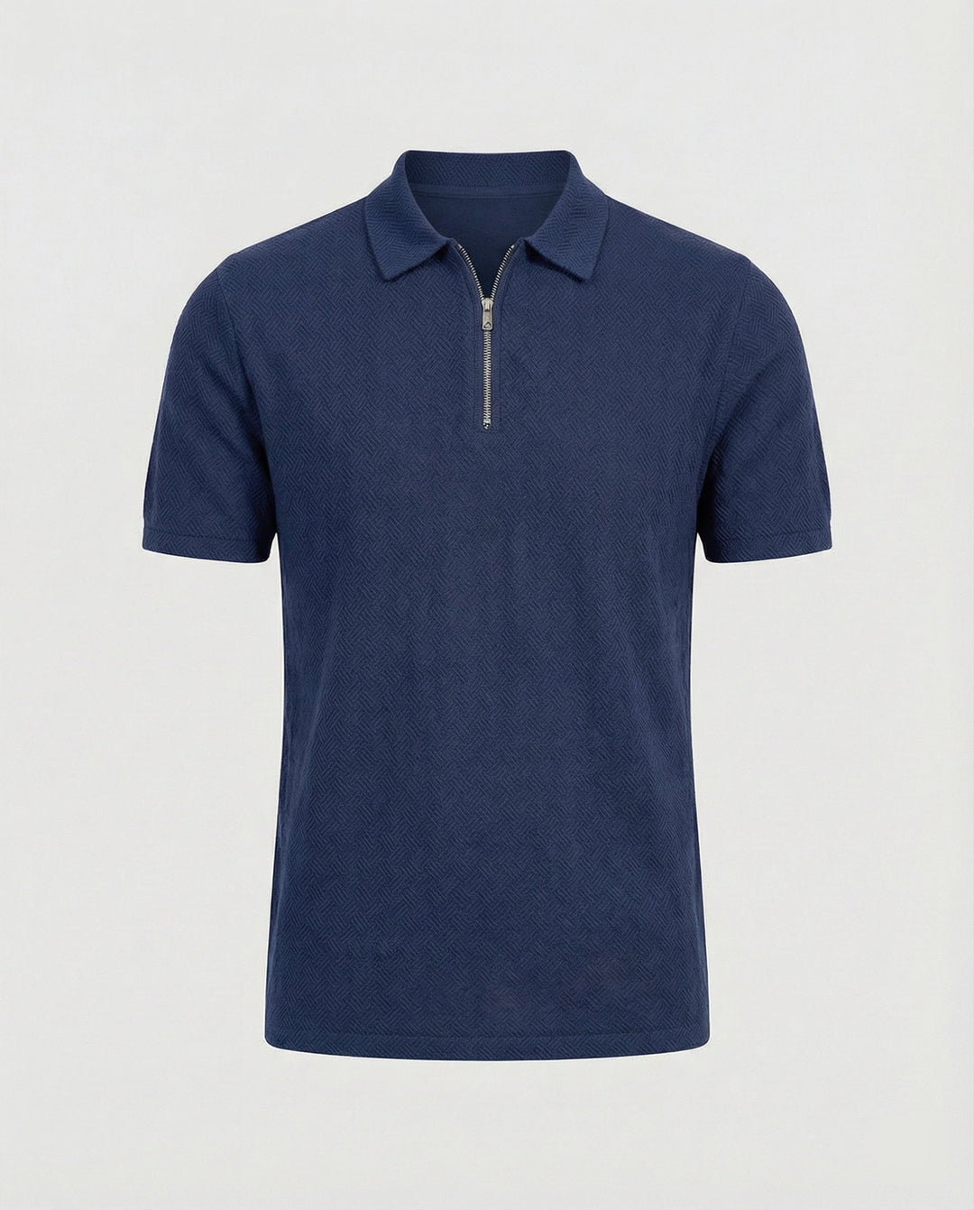 Herren Poloshirt mit Reißverschluss