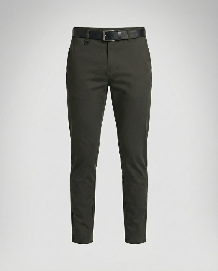 Herren Chinohose Slim Fit bequem – Alveron