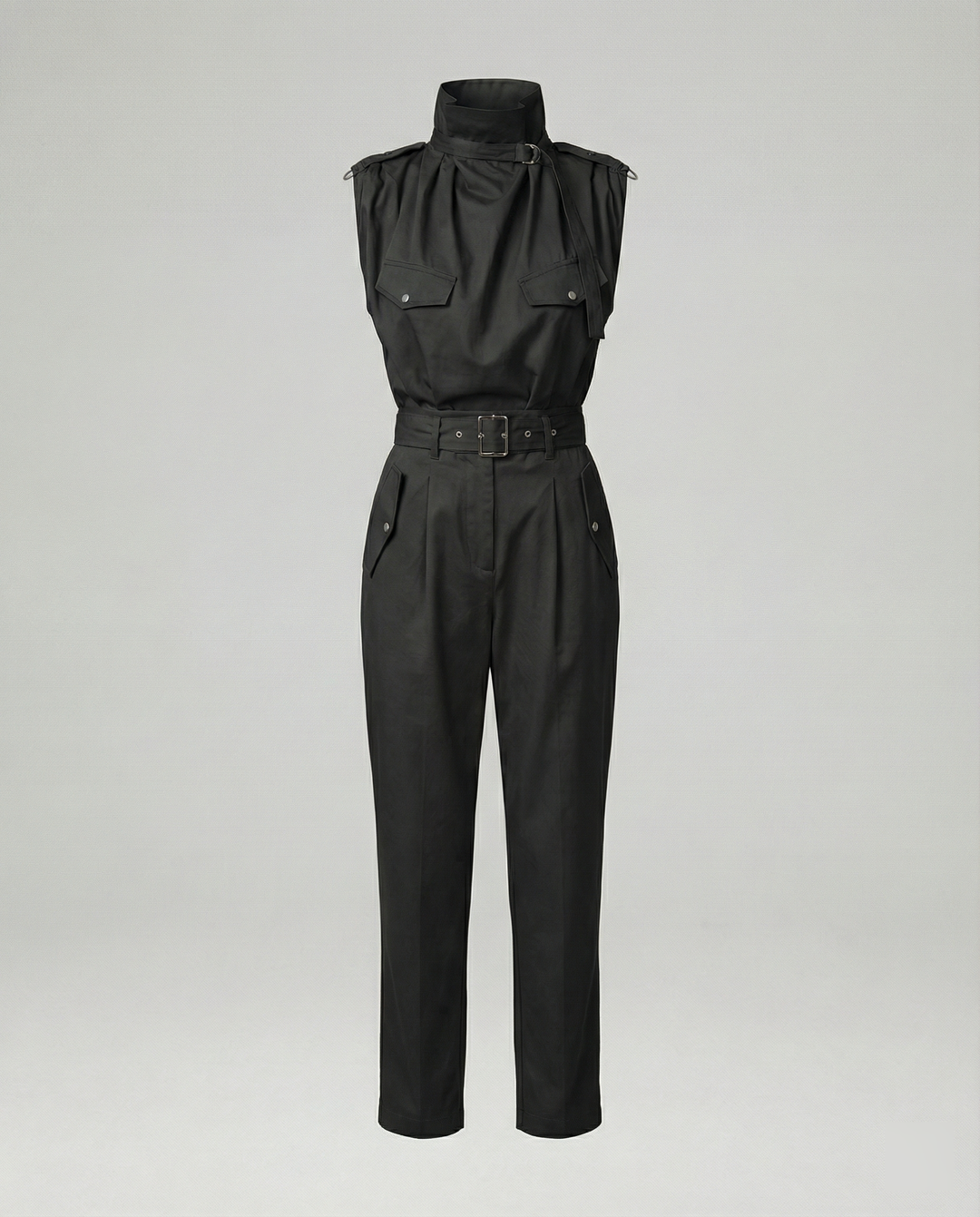 Echoarchiv | Damen Stylischer Moderner Jumpsuit Ärmellos
