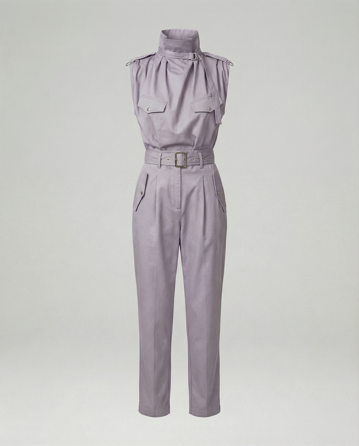 Echoarchiv | Damen Stylischer Moderner Jumpsuit Ärmellos
