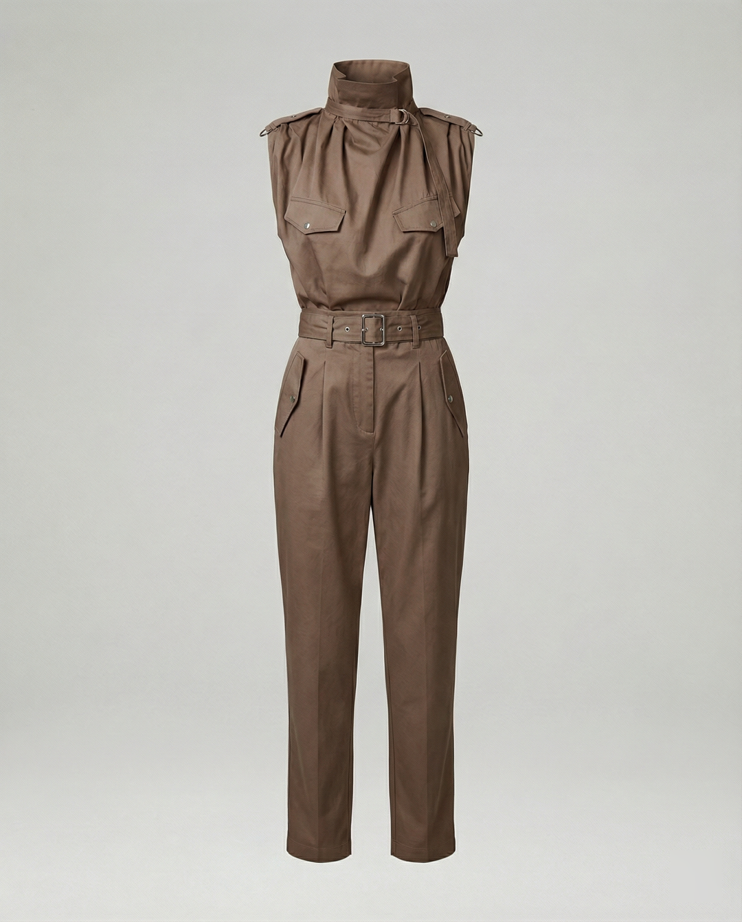 Echoarchiv | Damen Stylischer Moderner Jumpsuit Ärmellos