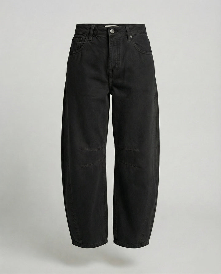 Echoarchiv | Damen Trendy Weite-Bein Hose Denim