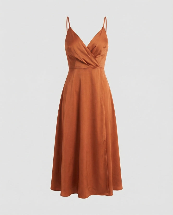Echoarchiv | Stylisches Träger-Midi-Kleid