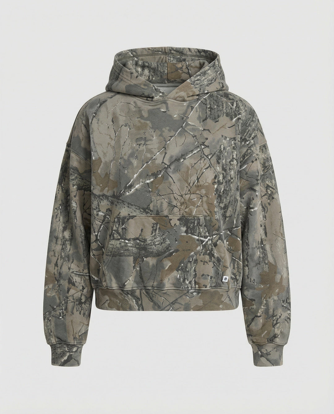 Echoarchiv | Retro Unisex Hoodie mit Camouflage-Muster
