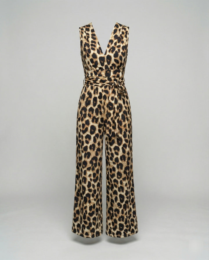 Damen Jumpsuit im trendigen Leo-Muster Echoarchiv