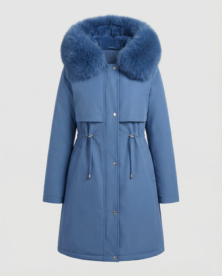 Damen Winterparka mit Wasserdichtem Material & Kapuze | Echoarchiv
