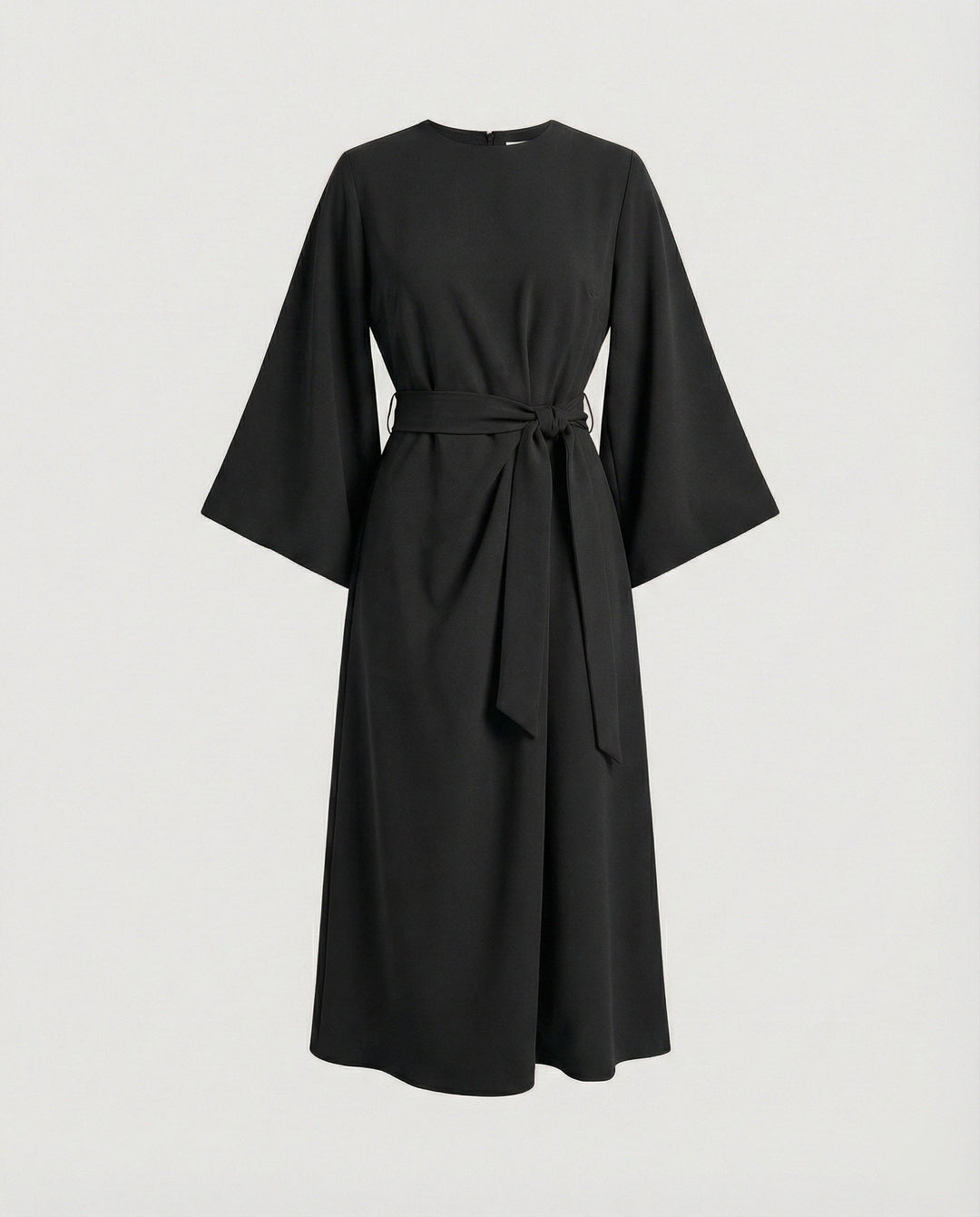 Echoarchiv | Elegantes Kleid mit Laternenärmeln und Gürtel