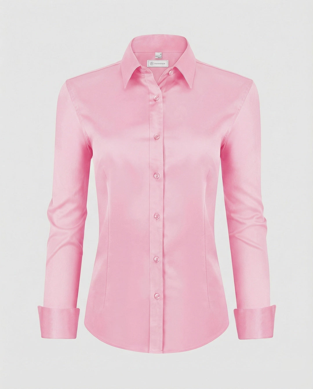 Damen Hemdbluse Stretch tailliert