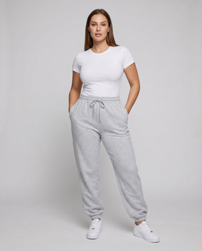 Bequeme Damen-Loungehose im Ballon-Shape aus Frottee