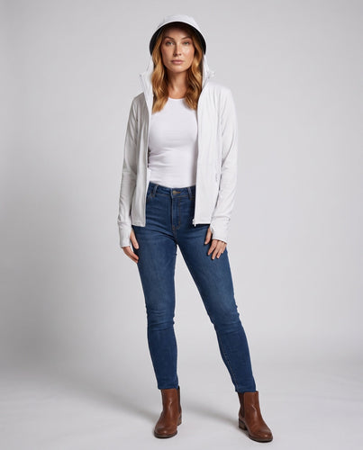 Damen Funktionsjacke mit hohem Kragen und schneller Feuchtigkeitsableitung Echo Archiv