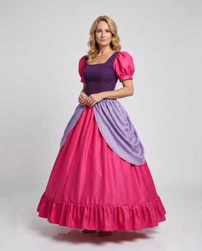 Damen bezauberndes Prinzessinnenkleid mit Rüschen Echo Archiv