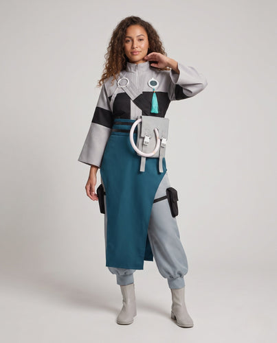 Damen Cosplay-Kostümset mit detailverliebtem Design und Zubehör Echo Archiv
