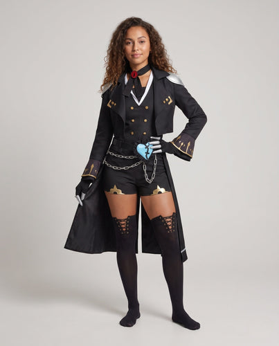 Damen Cosplay-Outfit mit detailverliebter Robe, frechem Schnitt und vielseitigen Accessoires Echo Archiv