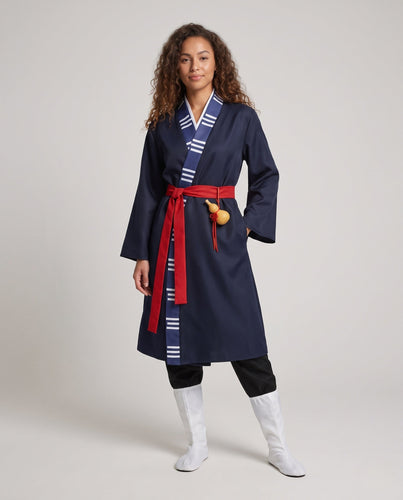 Damen Kostümset mit traditionellem Kimono und Zubehör Echo Archiv