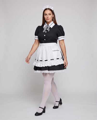 Damen Kostüm für Dienstmädchen mit Accessoires Echo Archiv