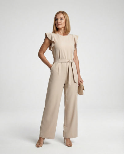 Jumpsuit elegant mit Flügelärmeln