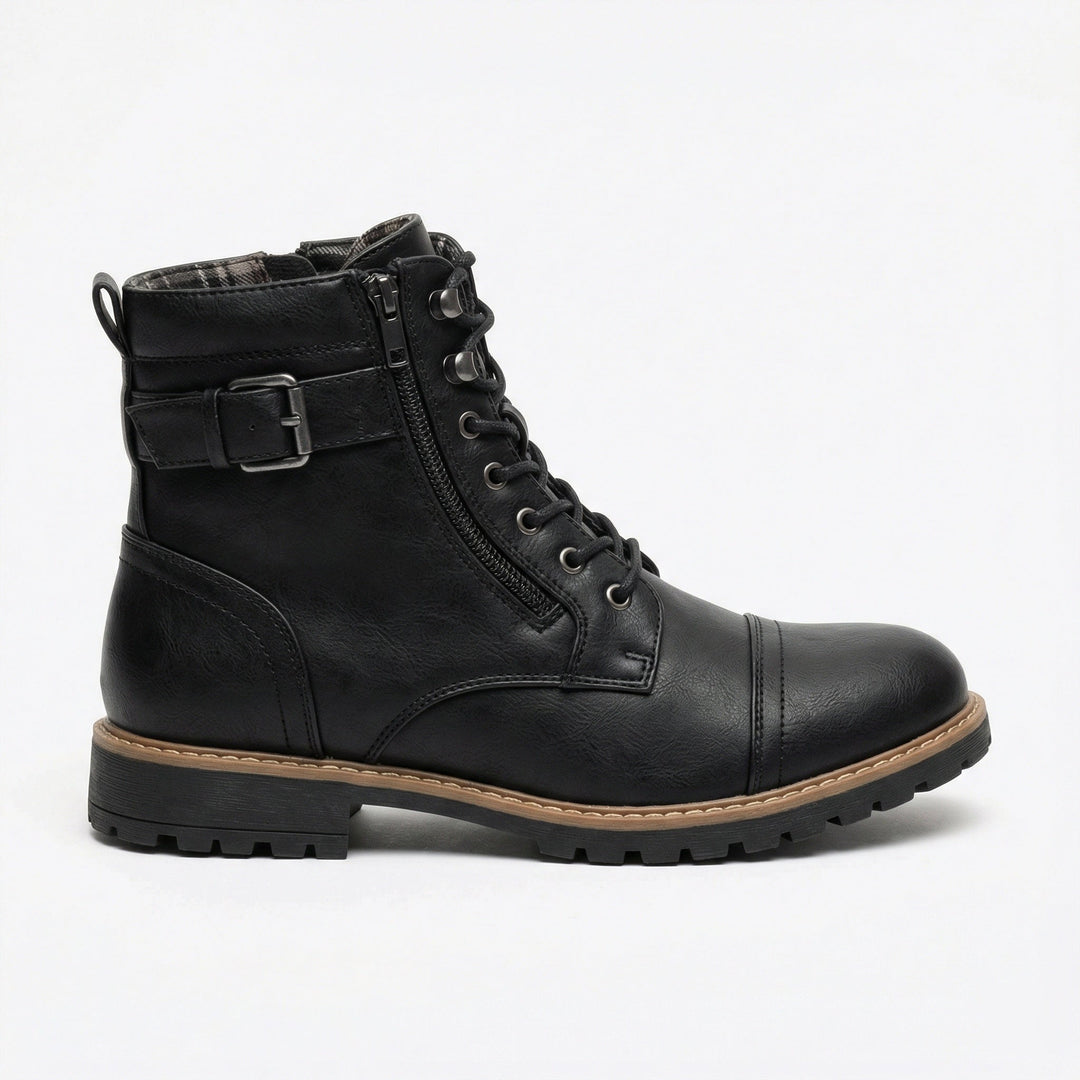 Motorradstiefel aus echtem Leder Echoarchiv