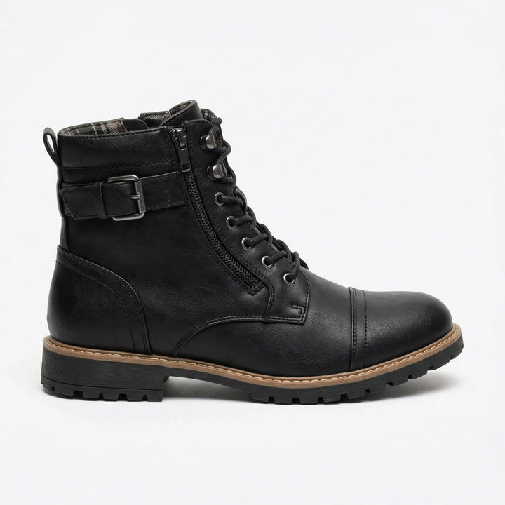Motorradstiefel aus echtem Leder Echoarchiv