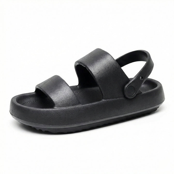 Echoarchiv | Orthopädische Sandalen Comfort Plus Pantoletten mit Doppelriemen Gepolsterte, Lässige Slip-On-Sandalen