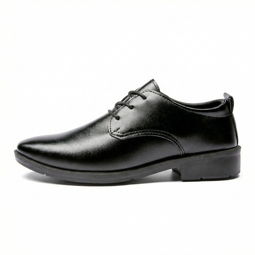 Herren Elegante Leder Schnürschuhe mit rutschfester Sohle Echoarchiv
