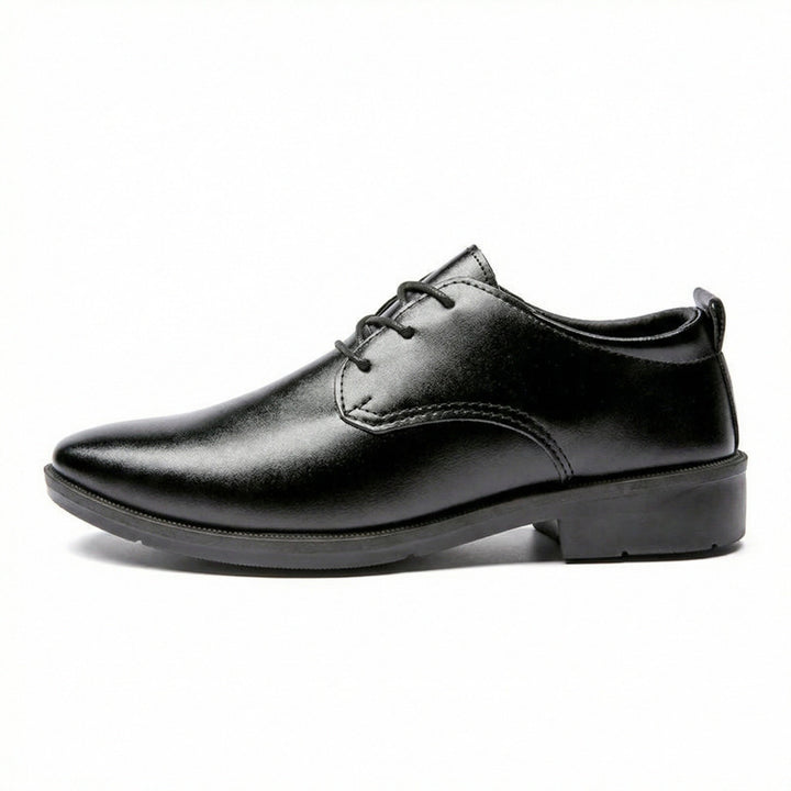 Herren Elegante Leder Schnürschuhe mit rutschfester Sohle Echoarchiv
