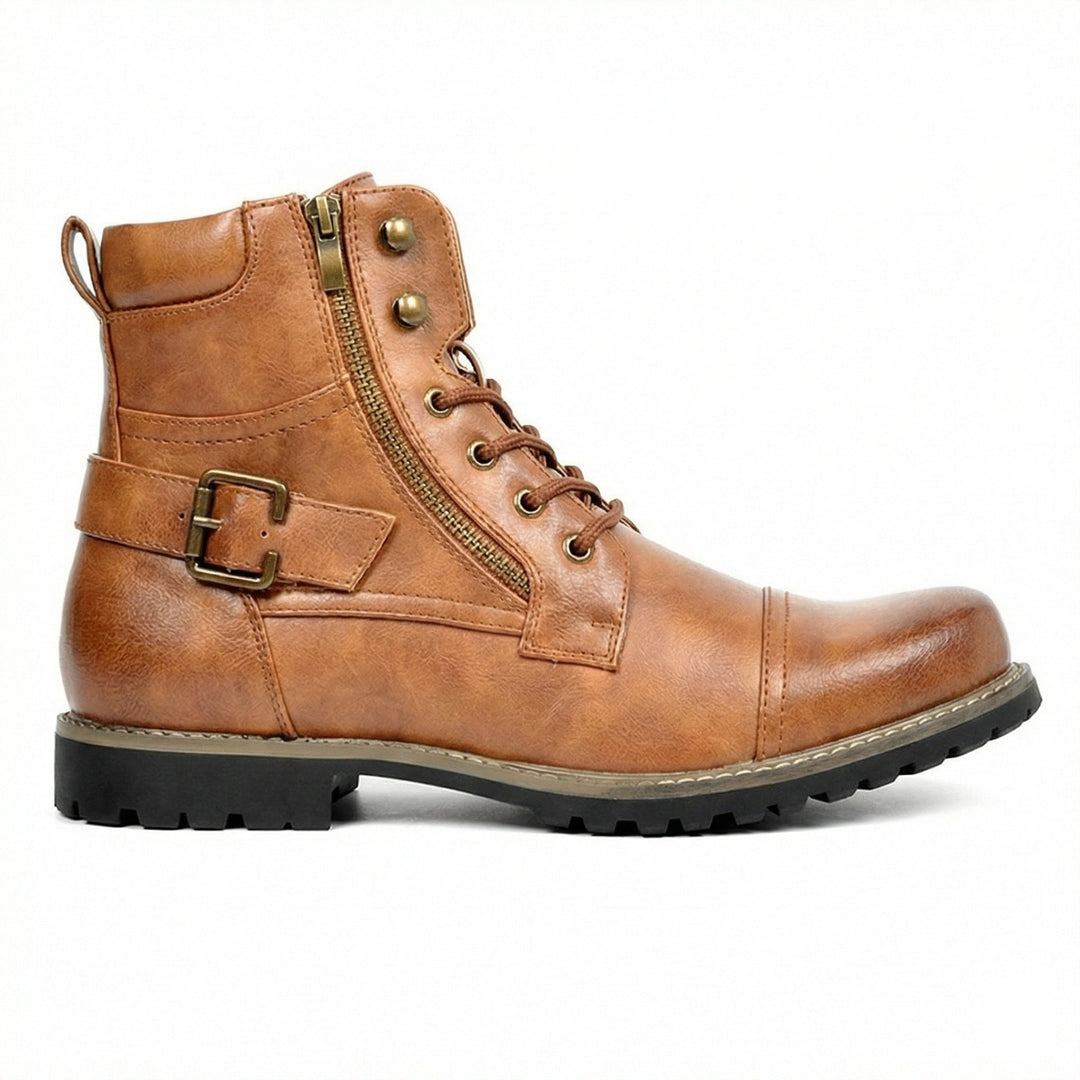 Motorradstiefel aus echtem Leder Echoarchiv