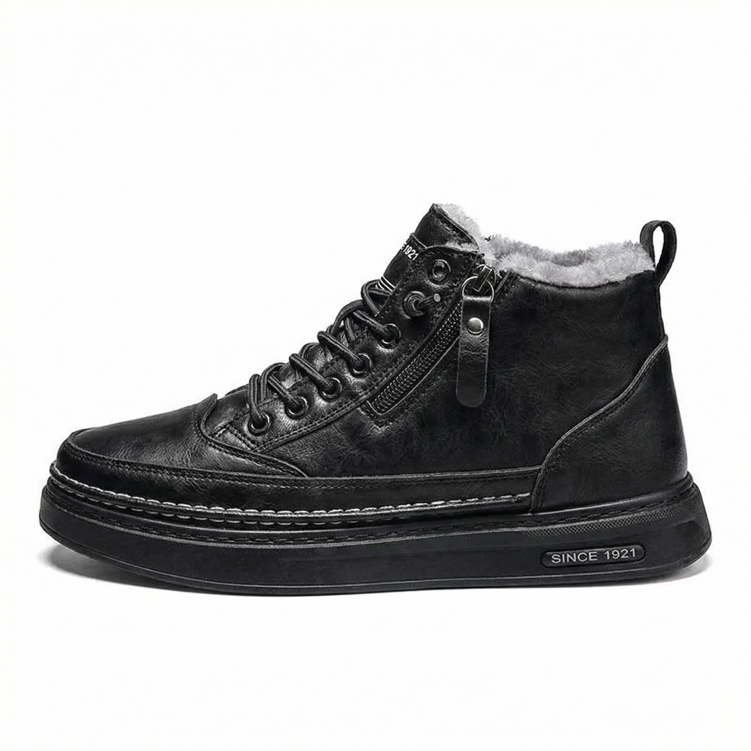 Echoarchiv | Herren Schneestiefel mit warmem Baumwollfutter und rutschfester Sohle