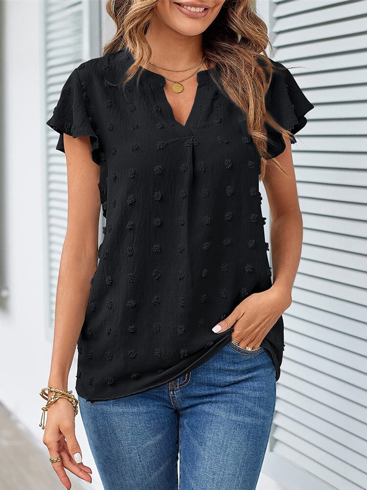 Echoarchiv | Bluse mit Patchwork und Rüschen