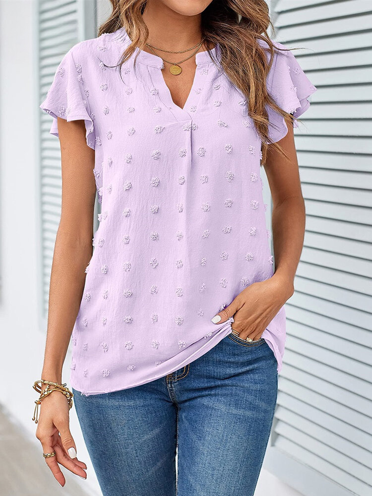 Echoarchiv | Bluse mit Patchwork und Rüschen