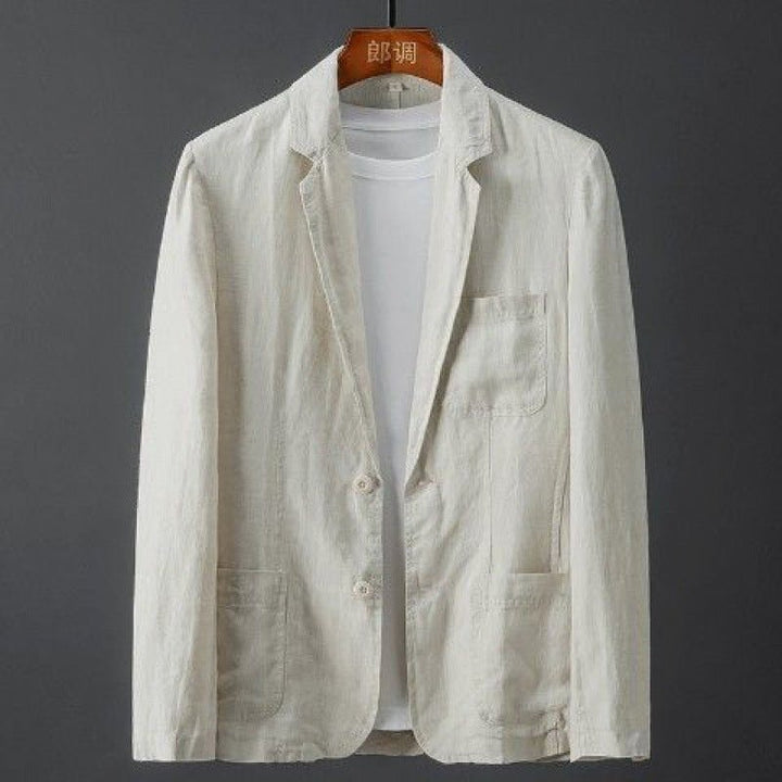 Echoarchiv | Herren Leinen Blazer