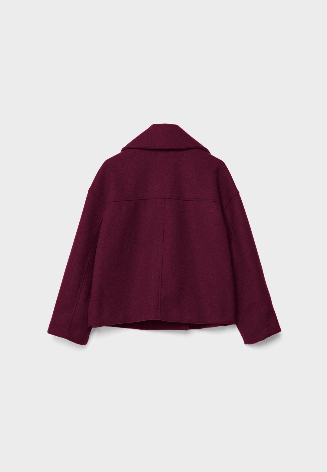 Echoarchiv | Damen Kurzer Mantel Oversize Herbst Übergang