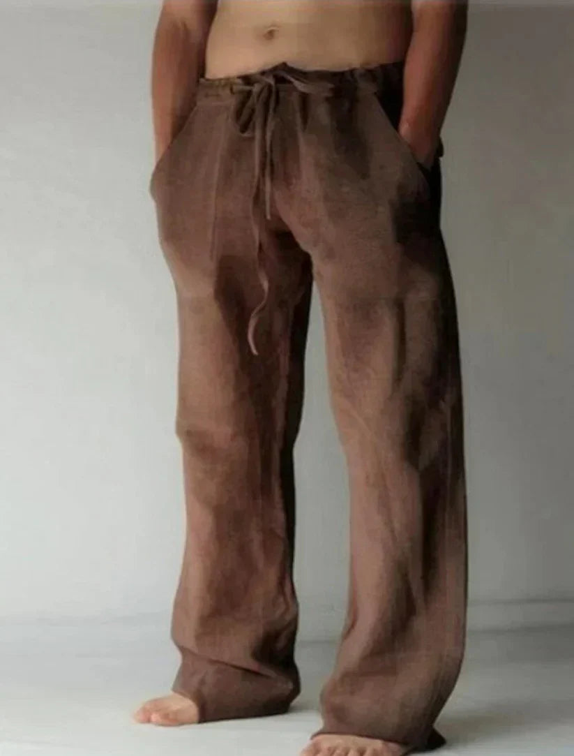 Echoarchiv | Herren Baggy Leinenhose
