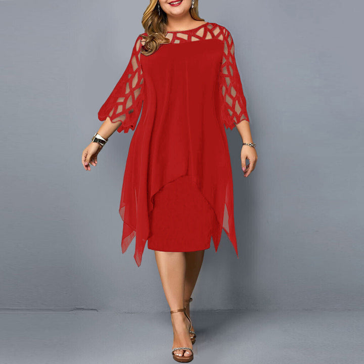 Echoarchiv | Midi-Kleid In Übergröße für Modische Looks