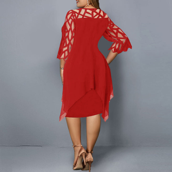 Echoarchiv | Midi-Kleid In Übergröße für Modische Looks