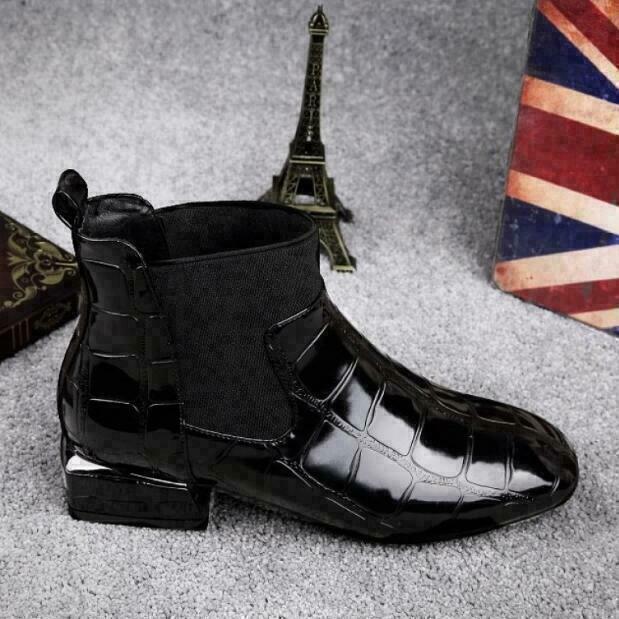 Hochwertige Lederstiefel – Tavélo
