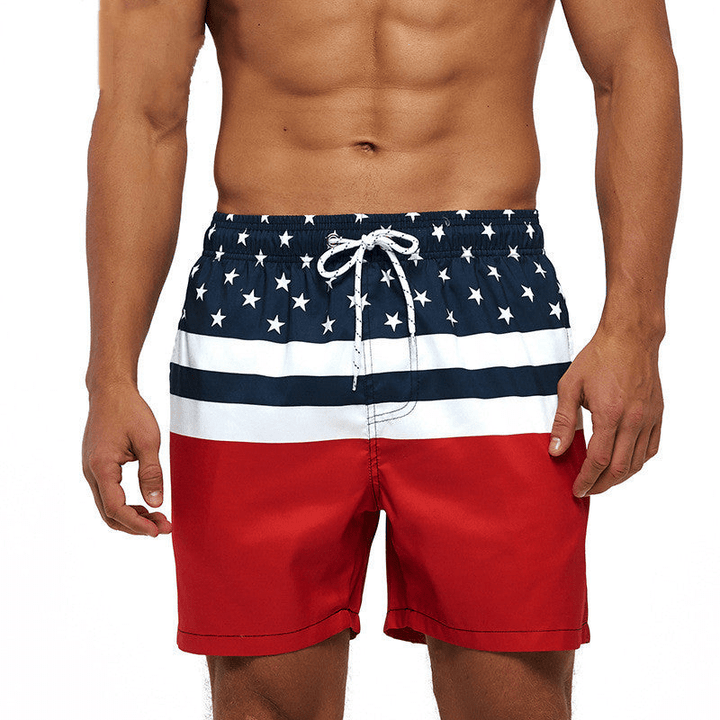Echoarchiv | Herren Badehose Grafischer Druck