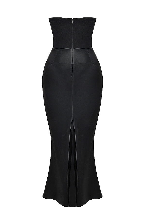 Echoarchiv | Elegante Strapless Korsettkleid