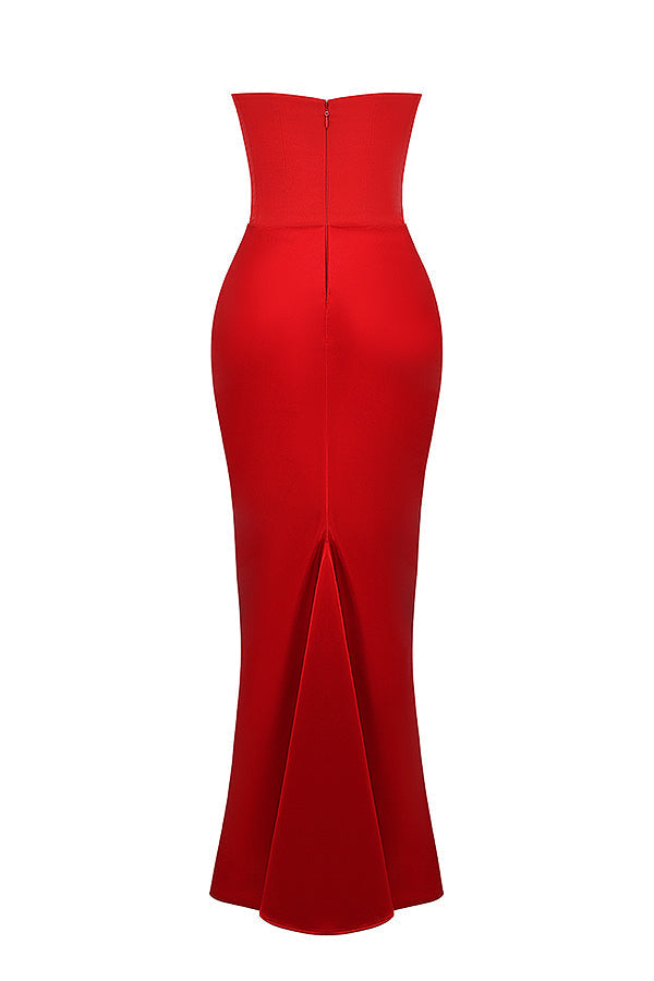 Echoarchiv | Elegante Strapless Korsettkleid