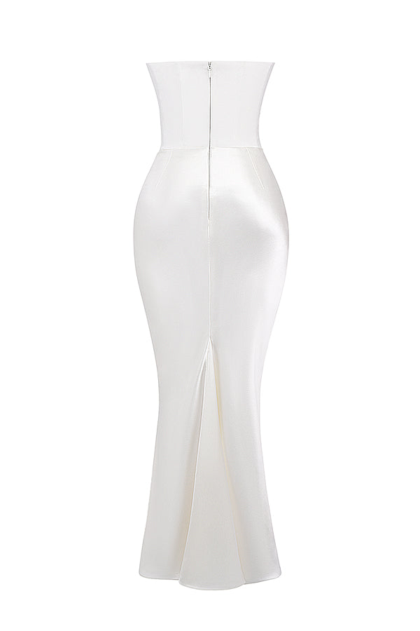 Echoarchiv | Elegante Strapless Korsettkleid