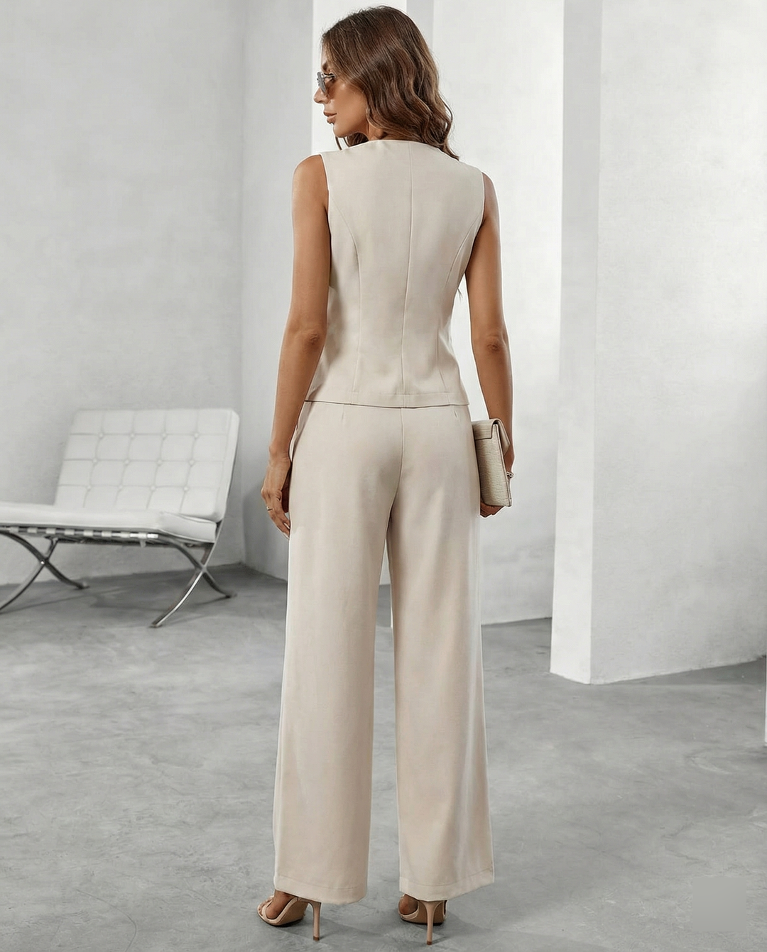 Echoarchiv | Elegantes Jumpsuit Satz für Jeden Anlass Damen Anzug